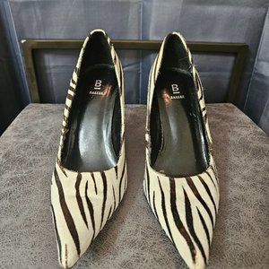 womens BAKERS  leather  high heel shoe size 6.5